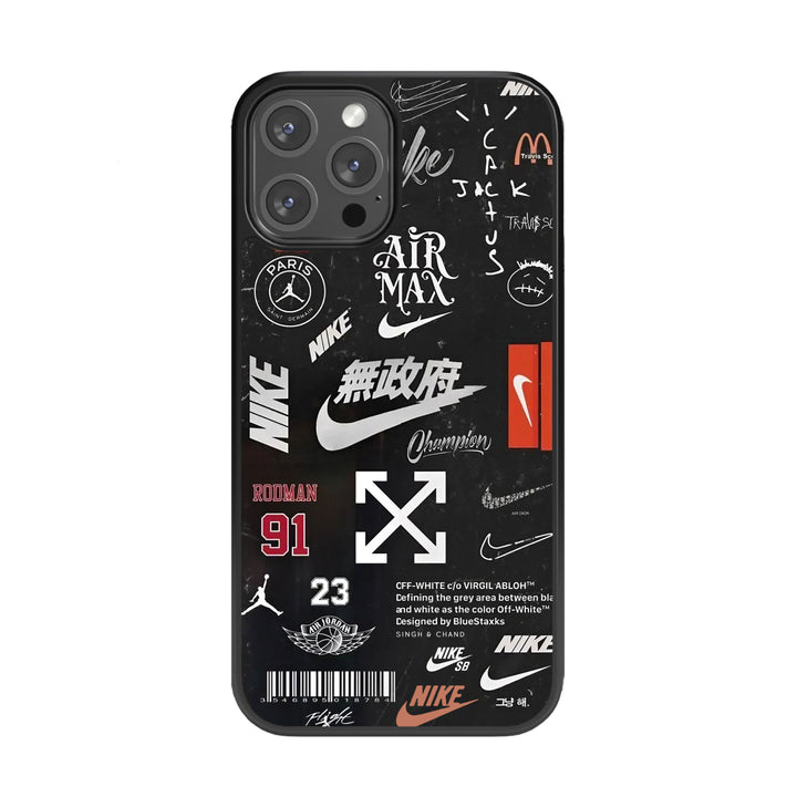 Air Max Glass Phone Case