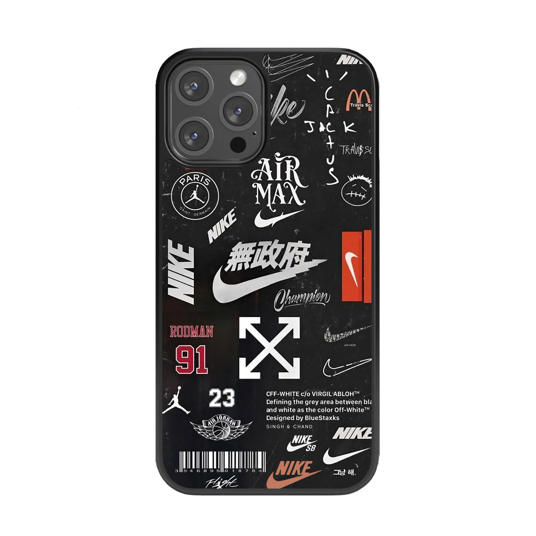 Air Max Glass Phone Case