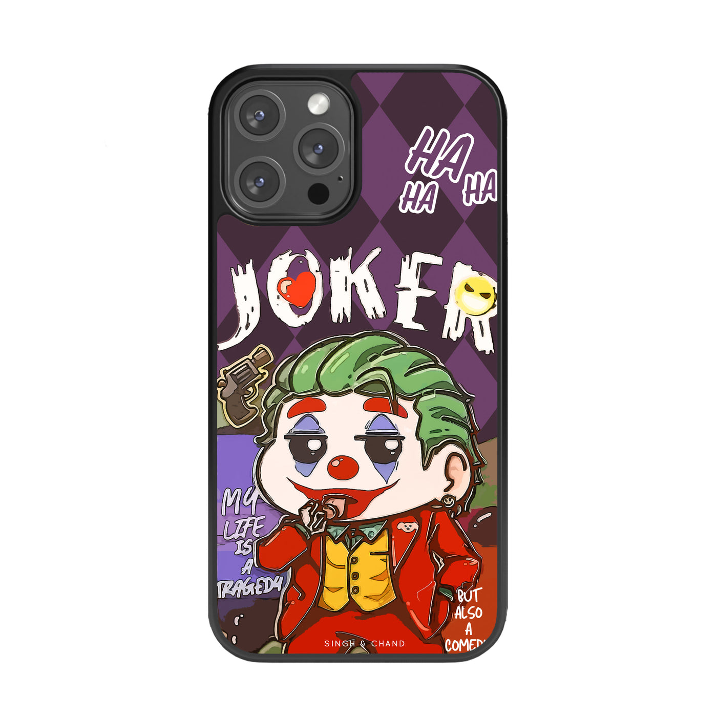 Joker Glass Phone Case