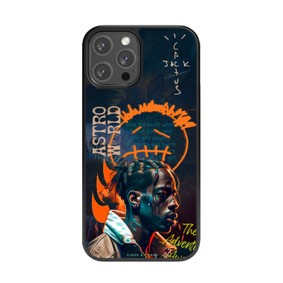 Travis Scott Astro World Glass Phone Case