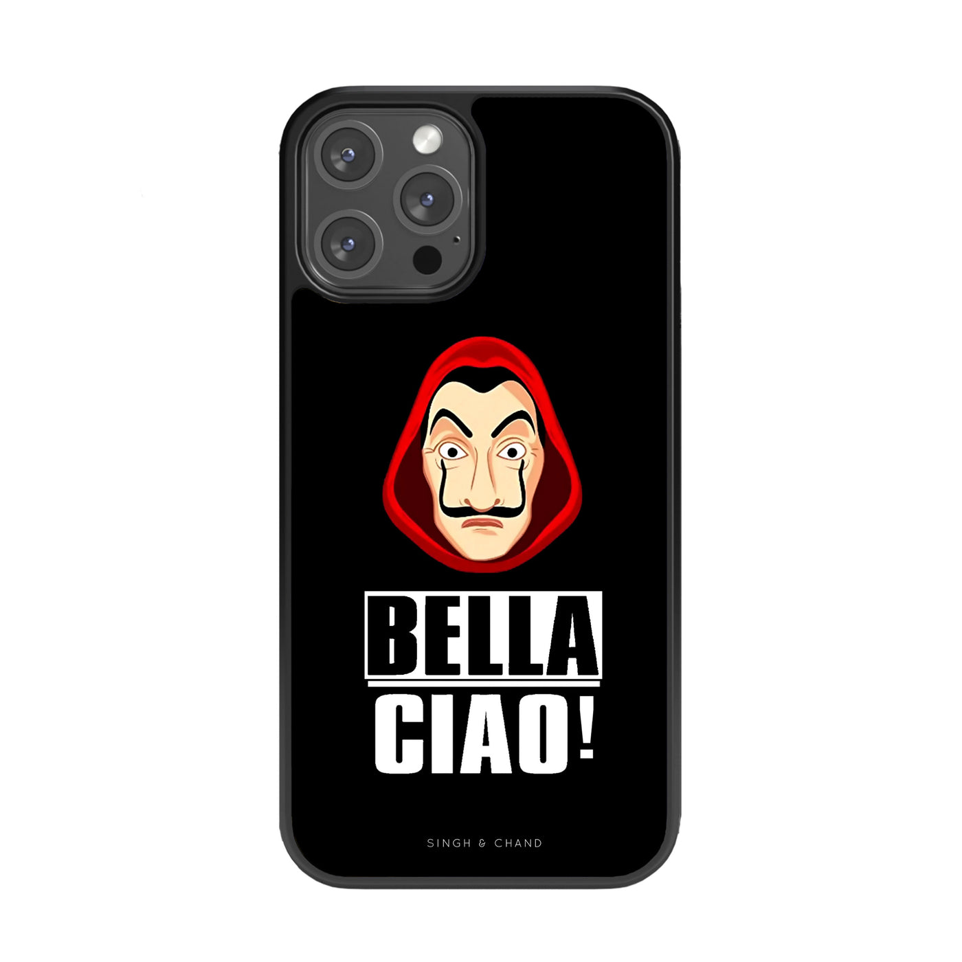 MONEY HEIST-Bella ciao Glass Phone Case