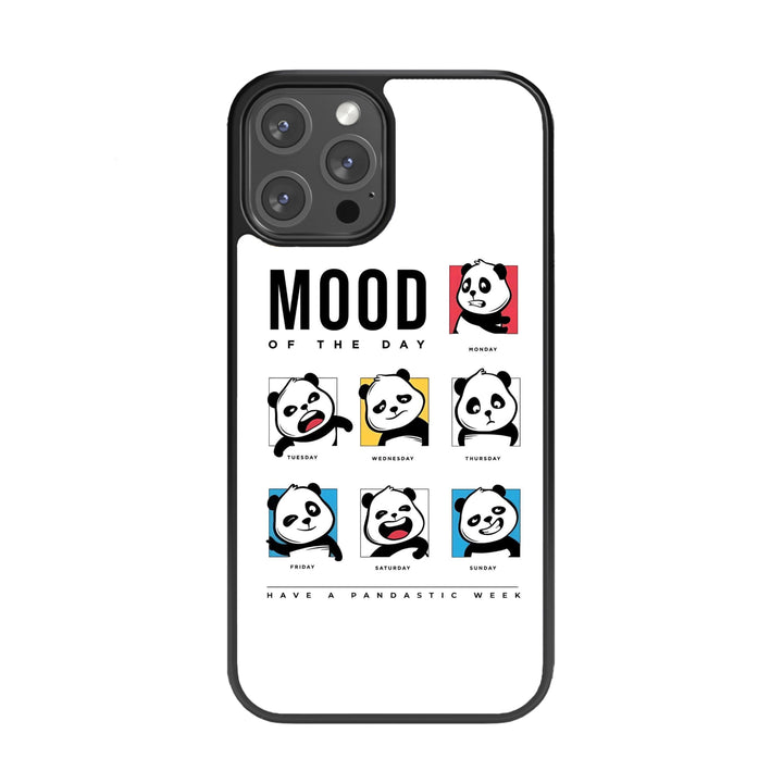 Panda Moodswings Glass Phone Case