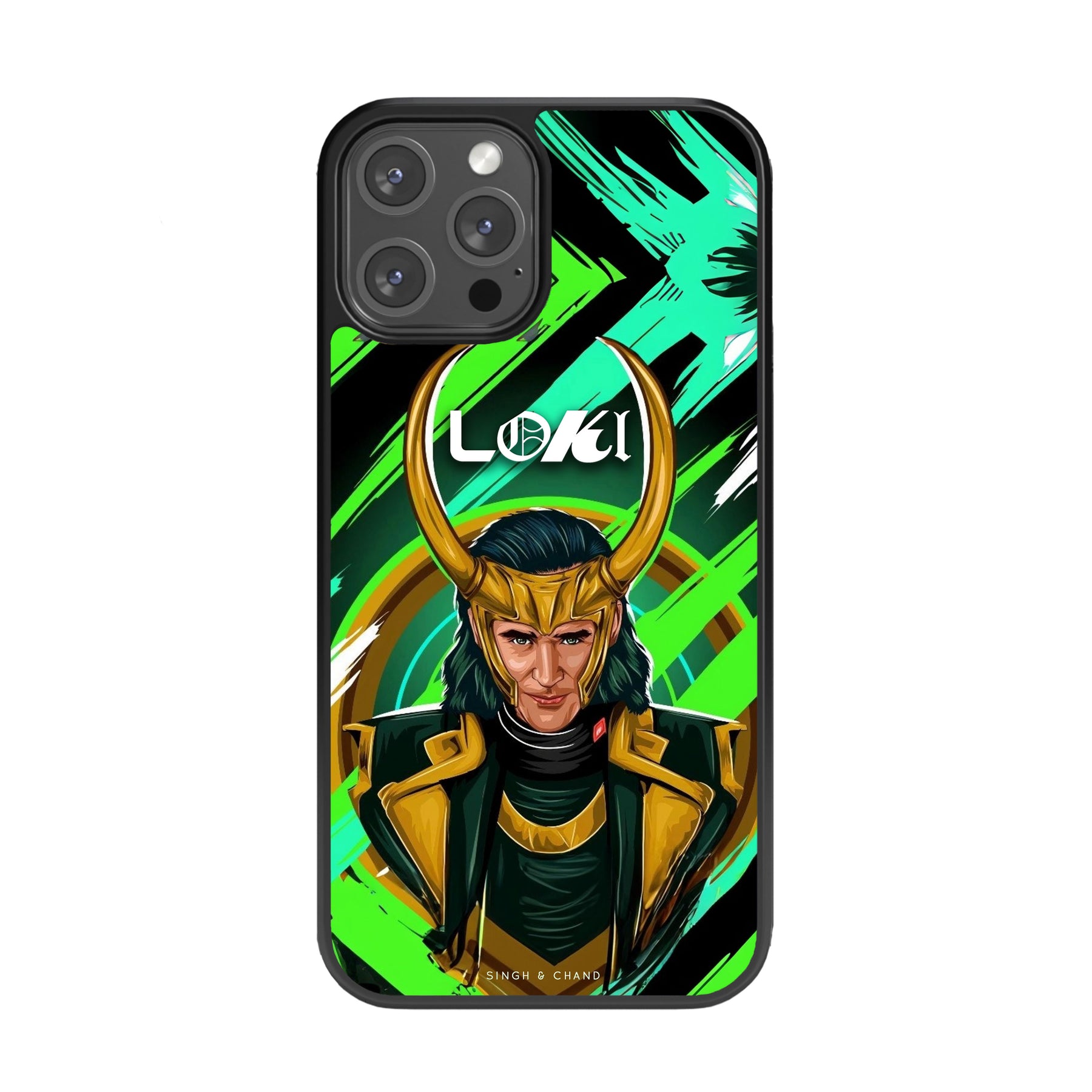 Loki Glass Phone Case – SINGH CHAND - Main Image