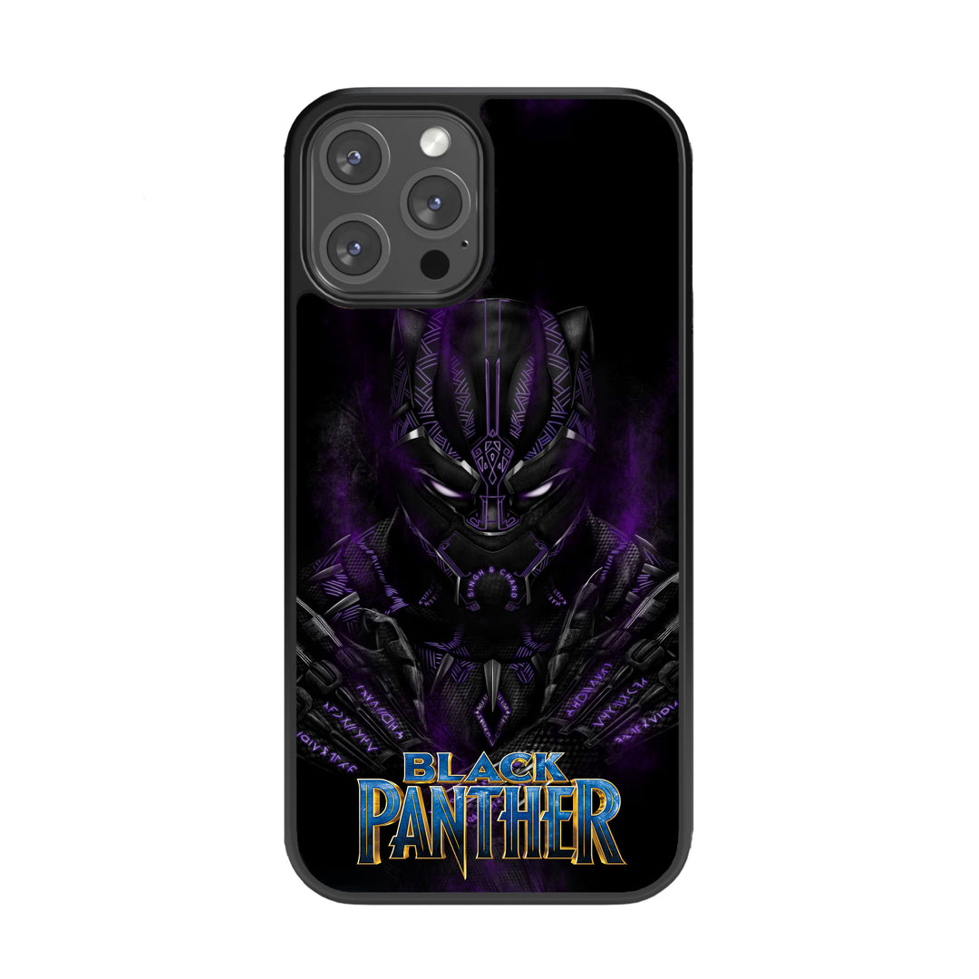 Black Panther Glass Phone Case SINGH & CHAND Black Panther Glass Phone Case SINGH & CHAND