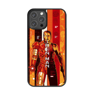 Iron Man Glass Phone Case