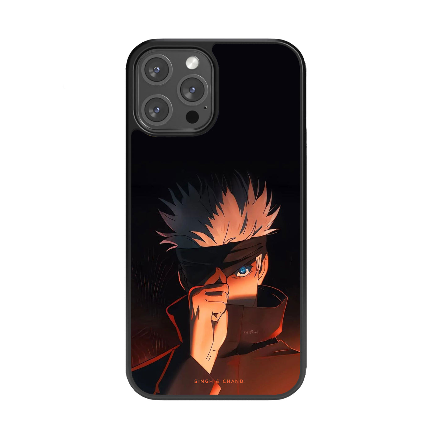 Gojo Satoru 3.0 Jujutsu Kaisen JJK Anime Glass Phone Case