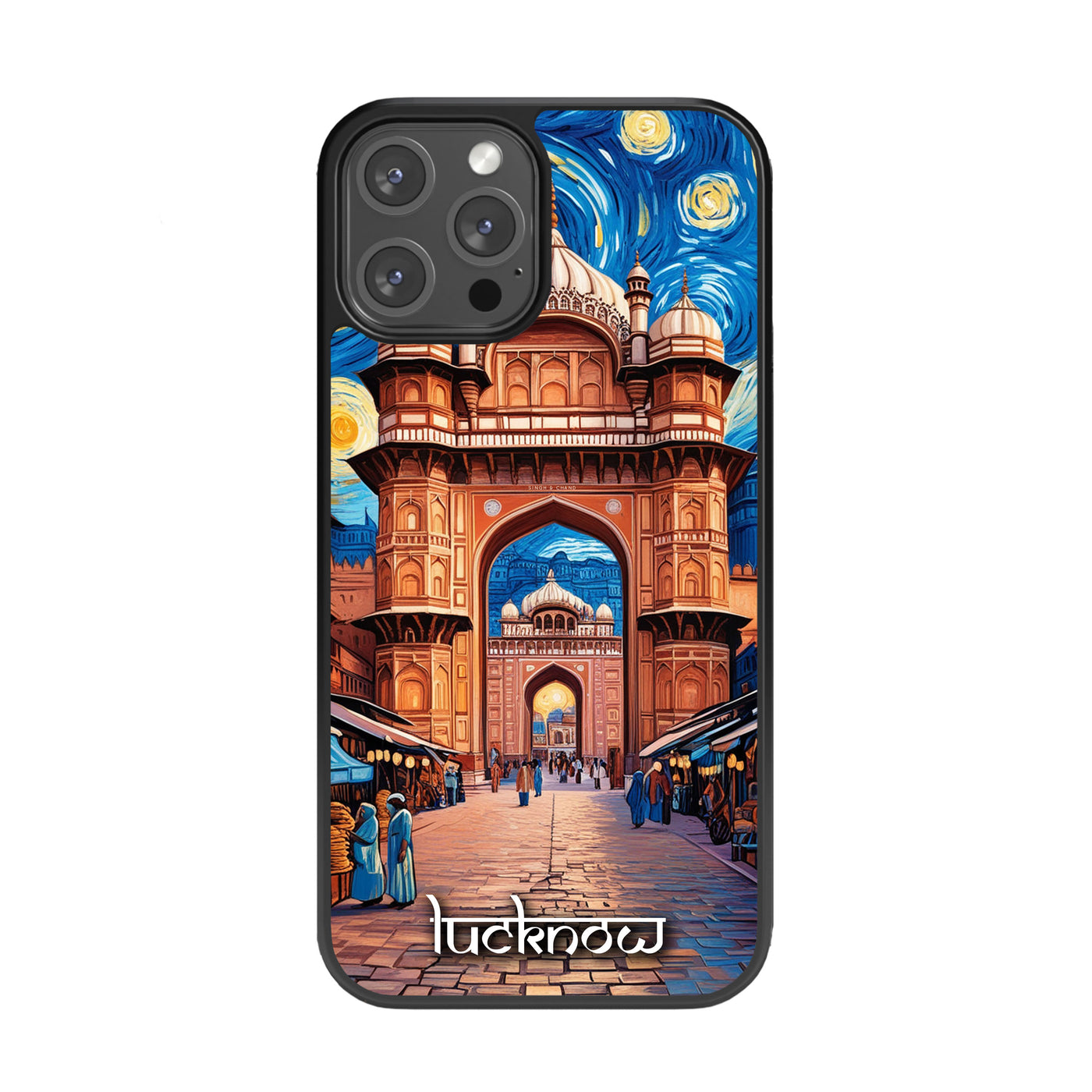 Lucknow Nawabi Elegance City Style Glass Phone Case