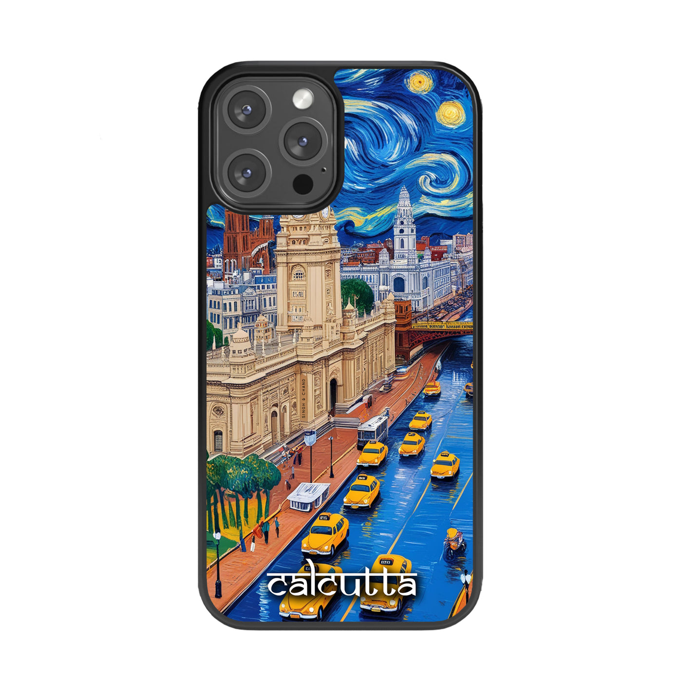 Calcutta Heritage Charm City Style Glass Phone Case