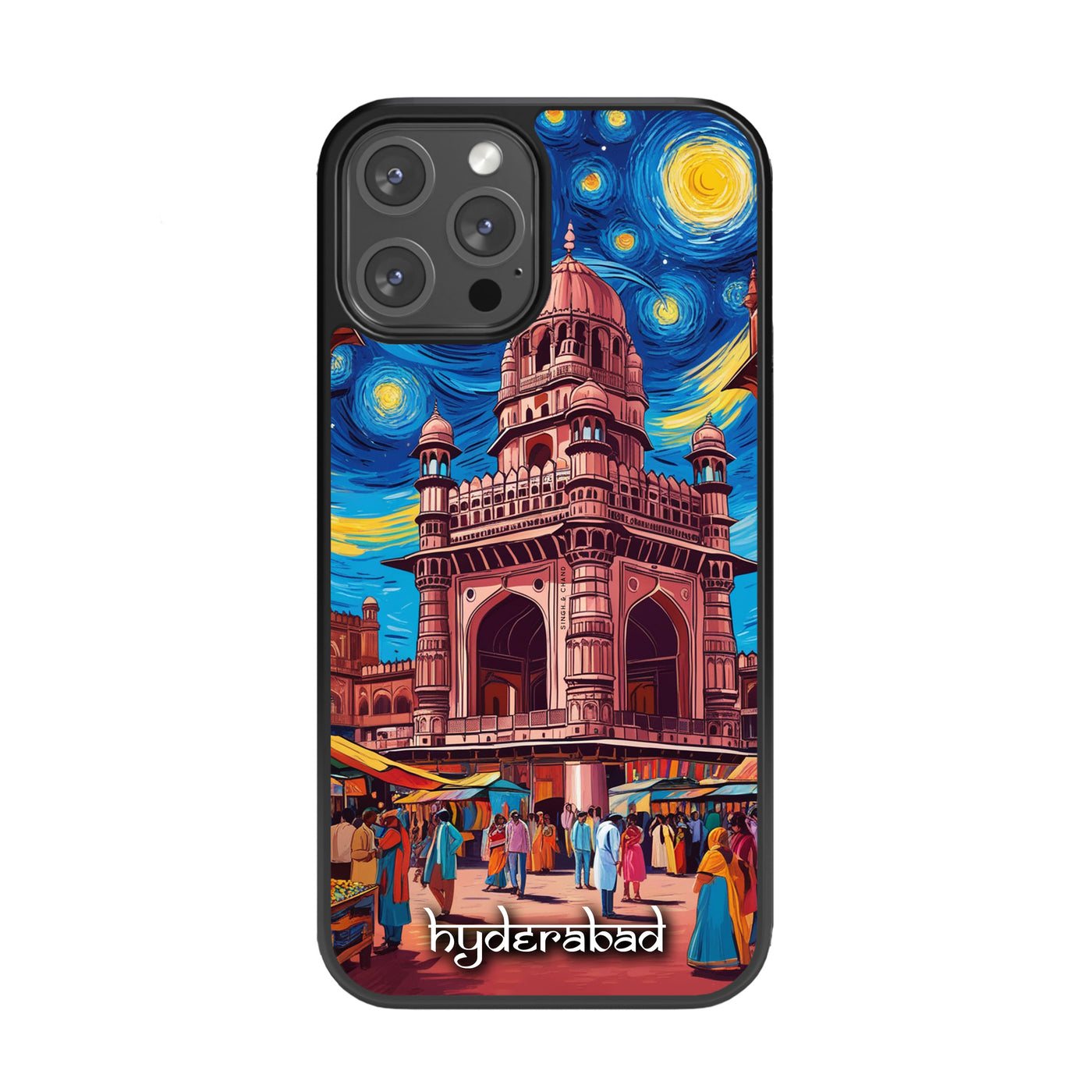 Hyderabad Heritage City Style Glass Phone Case