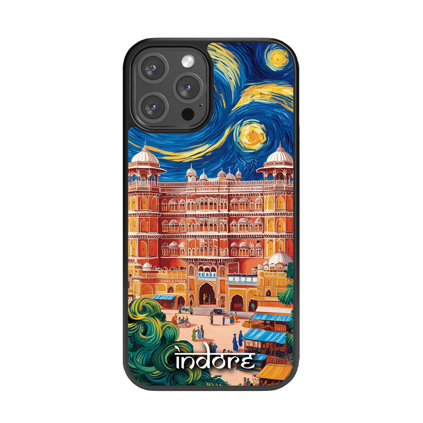 Indore Royal Legacy City Style Glass Phone Case