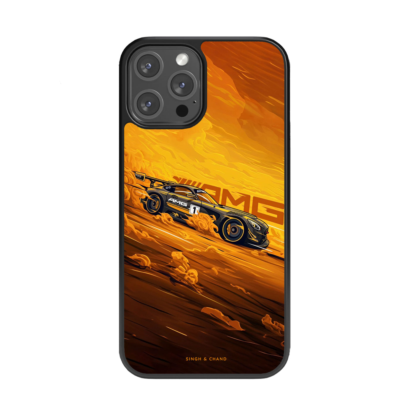 AMG Supercar Glass Phone Case