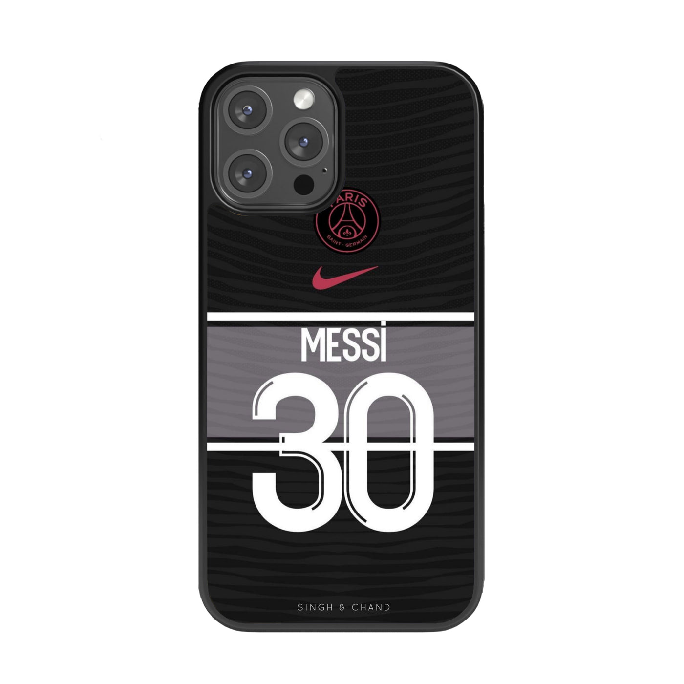 "MESSI" Glass Phone Case