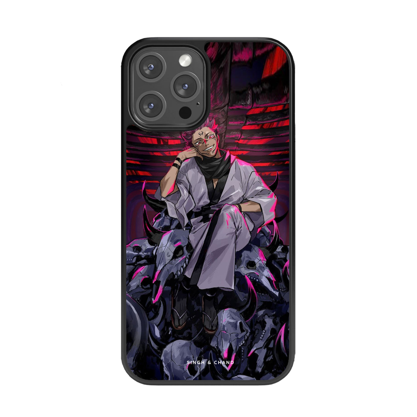 Sukuna 2.0 Jujutsu Kaisen Anime Glass Phone Case