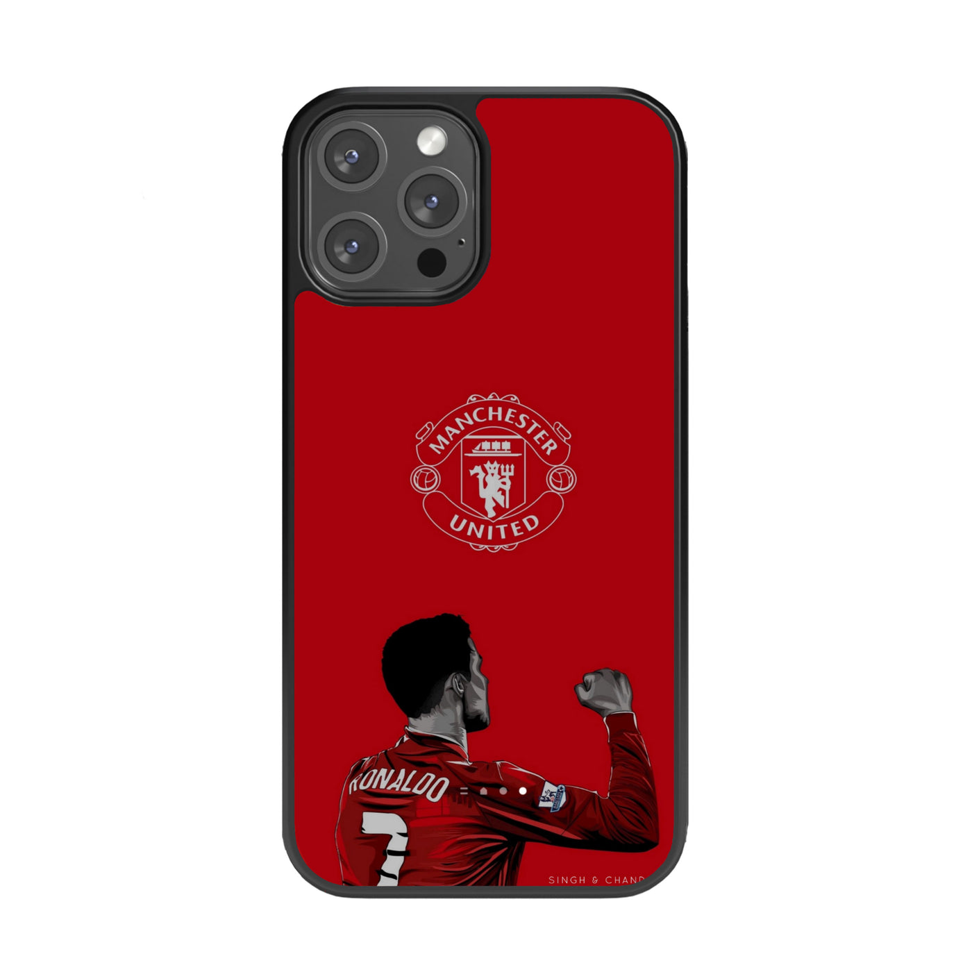 CR7 MANCHESTER UNITED Glass Phone Case