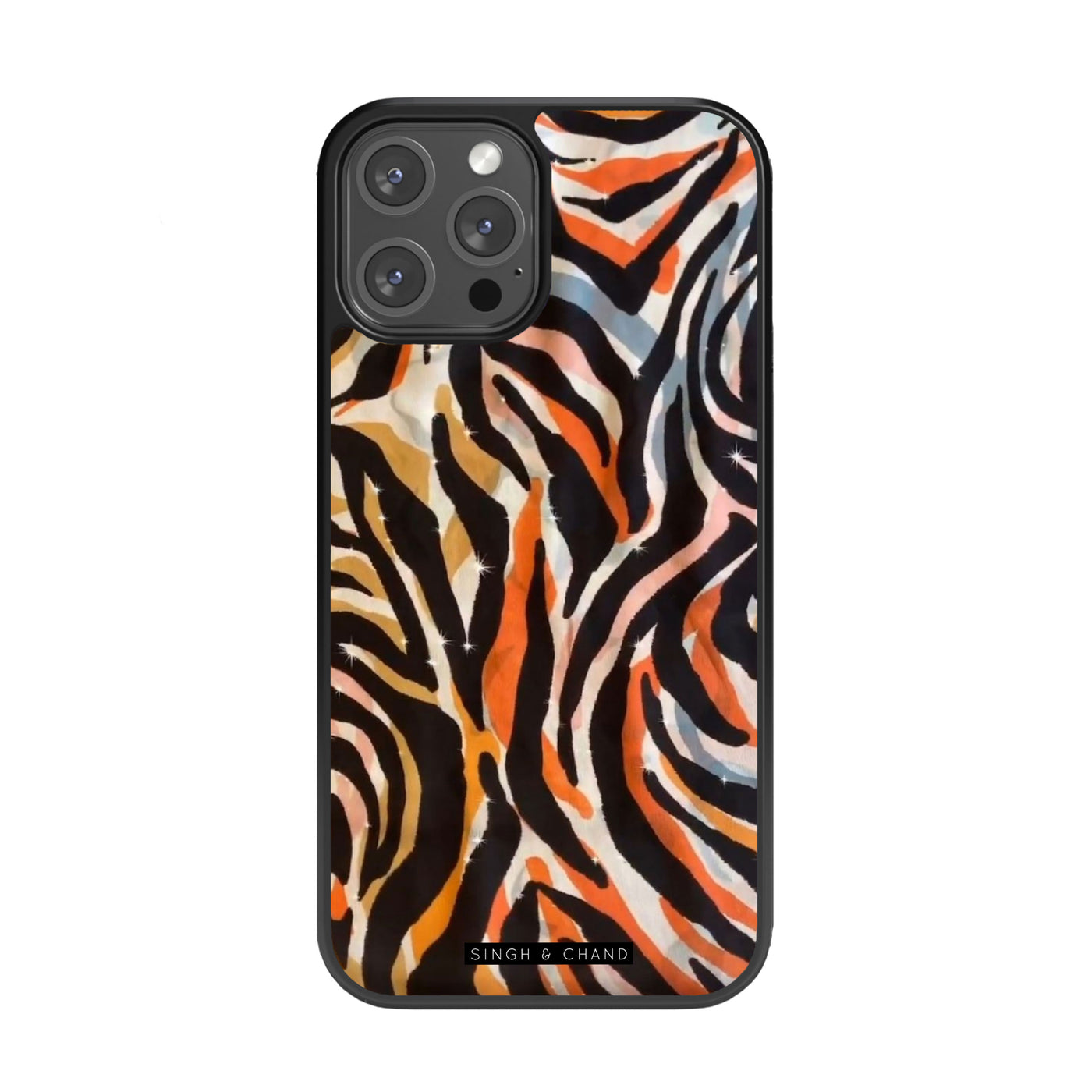 ZEBRA PRINT Glass Phone Case