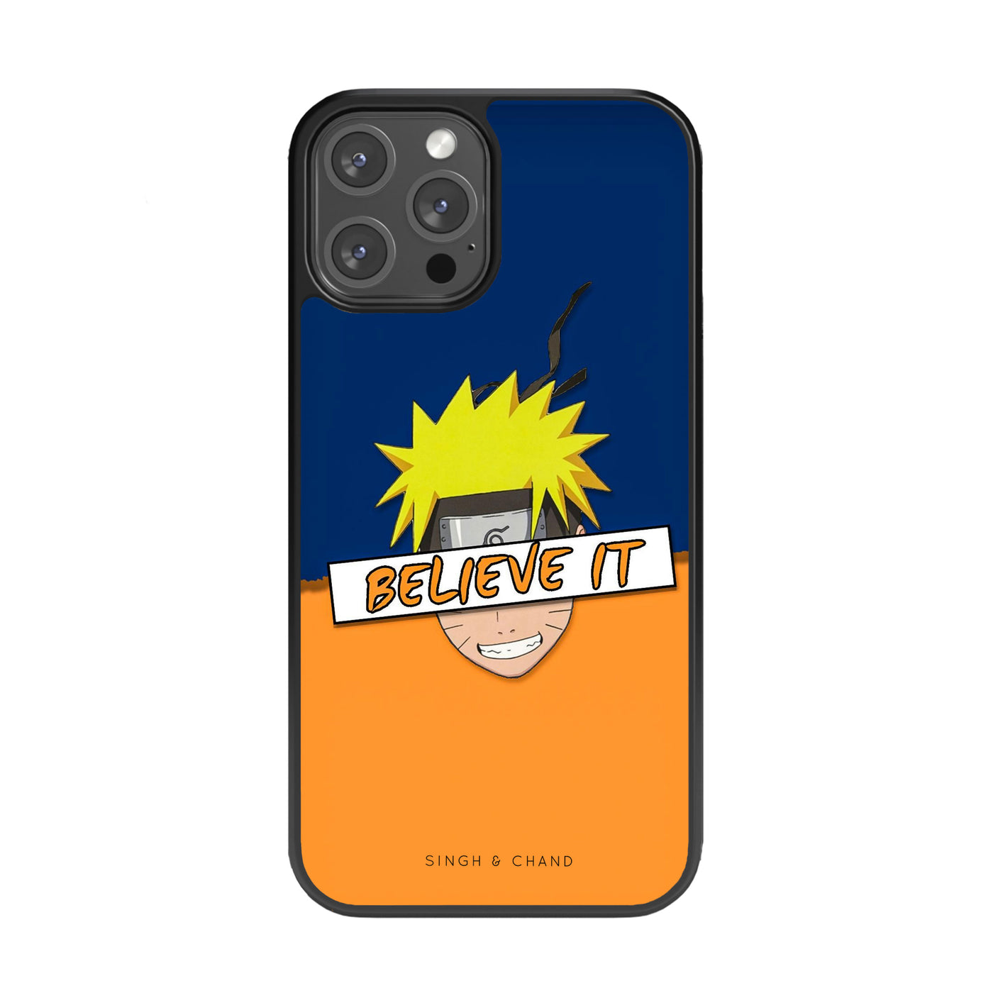 NARUTO Believe it Glass Phone Case