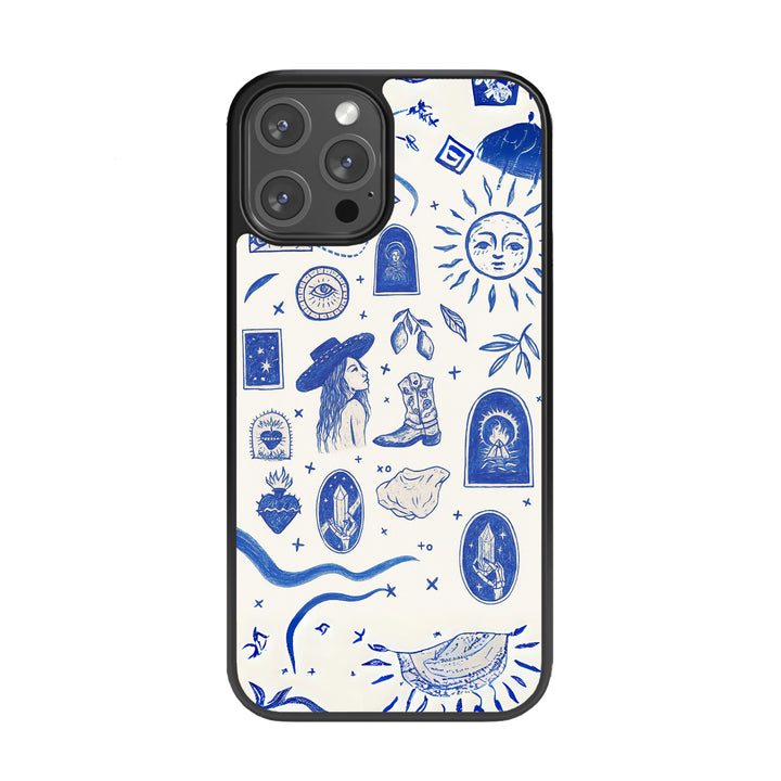 Mystic Rodeo Glass Phone Case