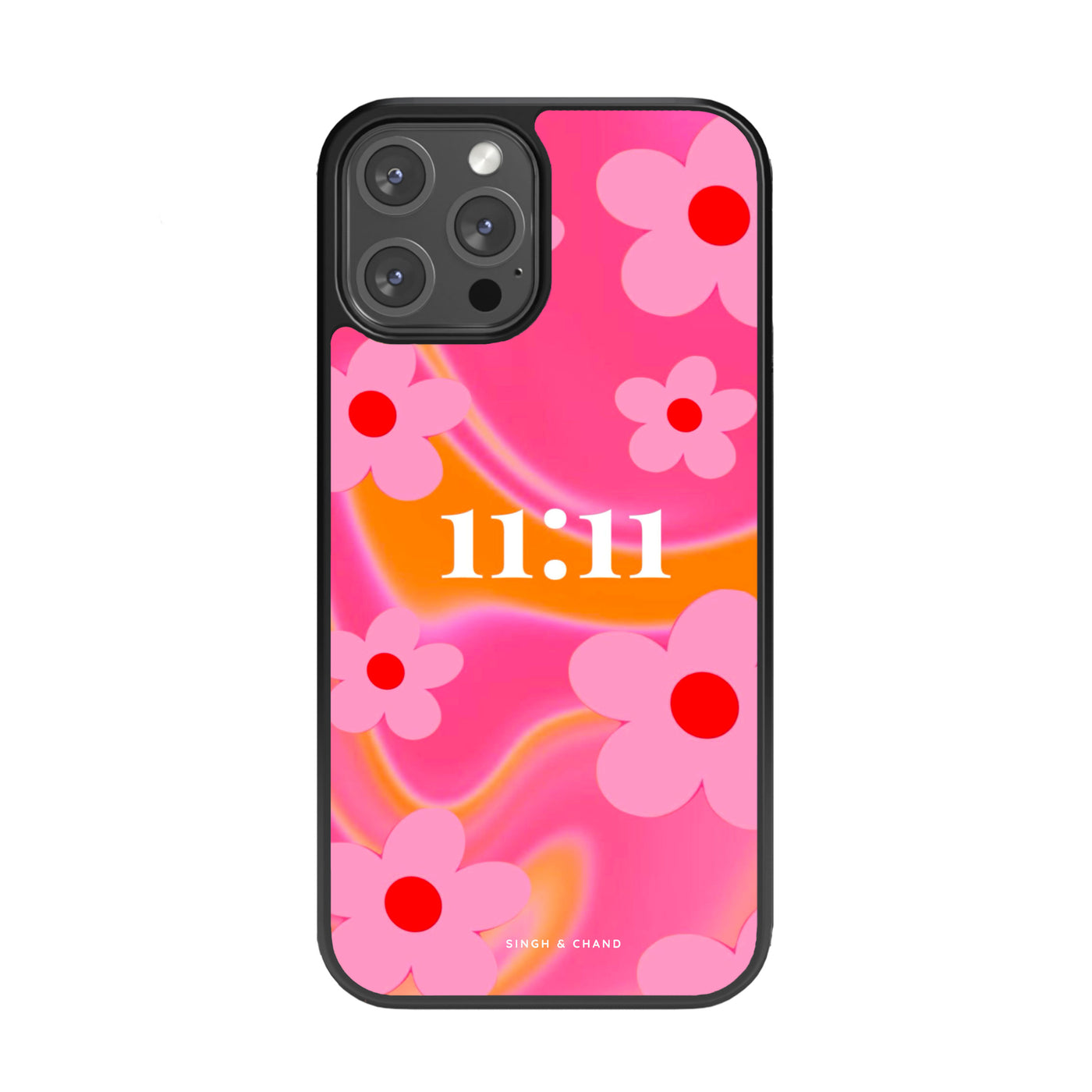 Pink Paradise Glass Phone Case