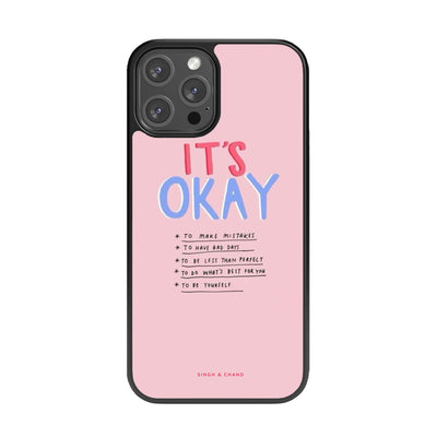 Self-Care Reminder Glass Phone Case