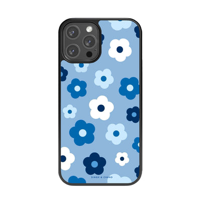 Blue Floral Dream 2.0 Glass Phone Case