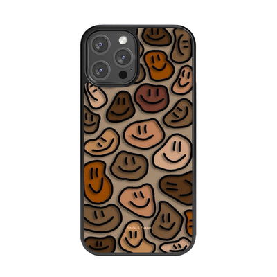 Smiley Rock pinterest inspired Glass Phone Case