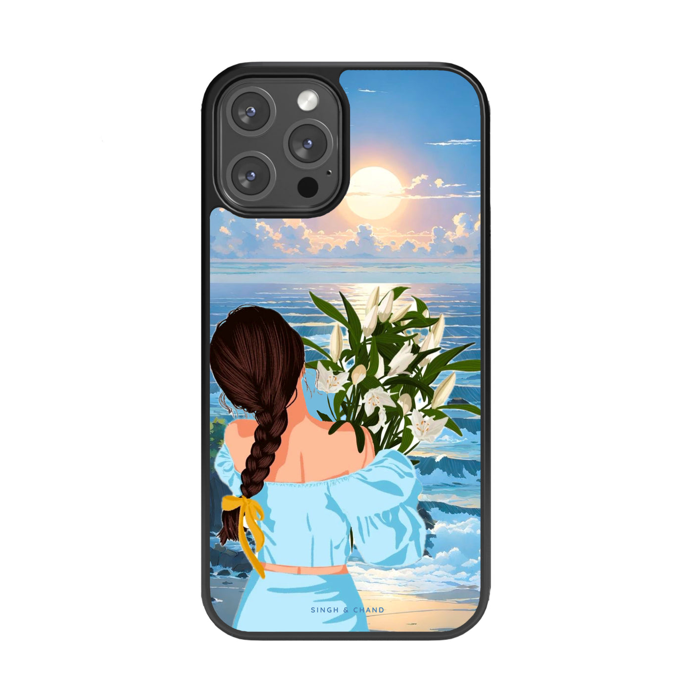 Blooming Bliss Glass Phone Case
