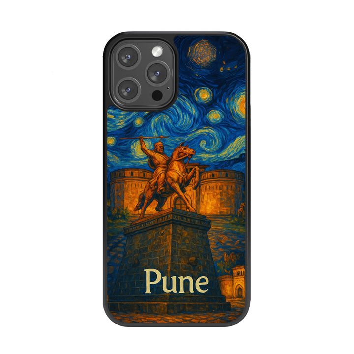 Pune City Style Glass Phone Case