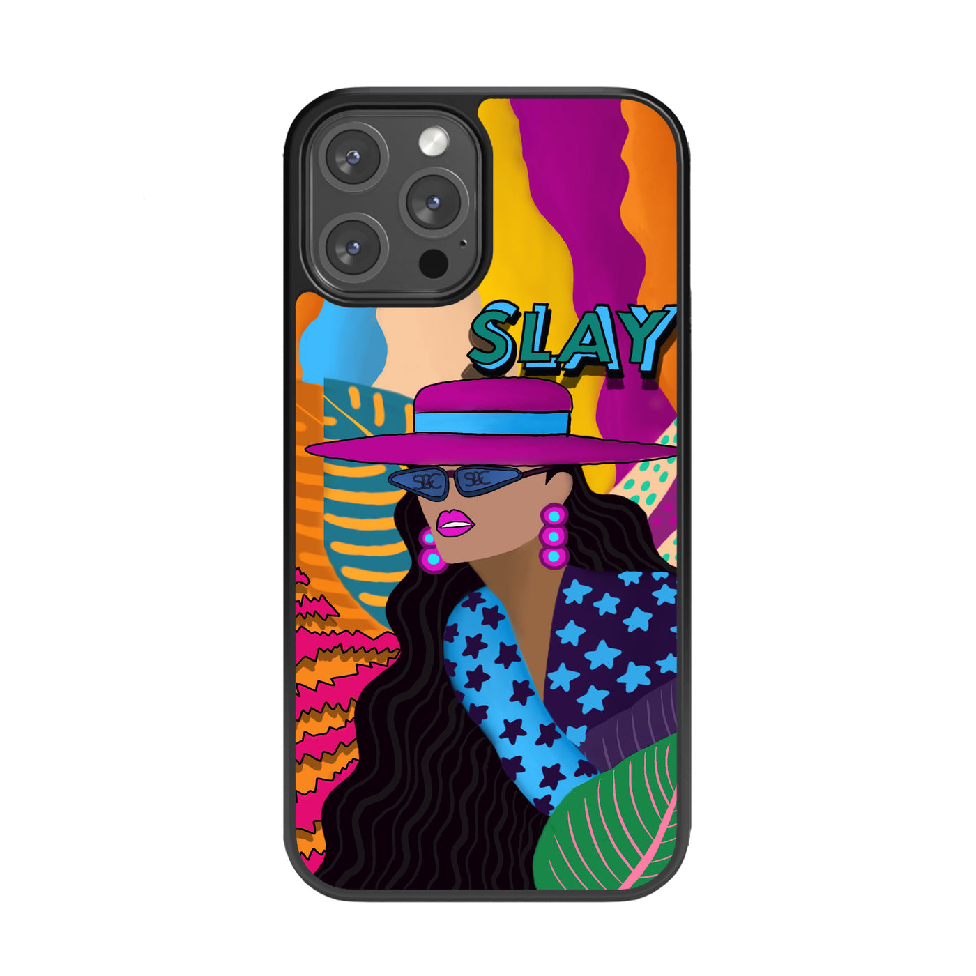 SLAY Vibe Tribe Glass Phone Case