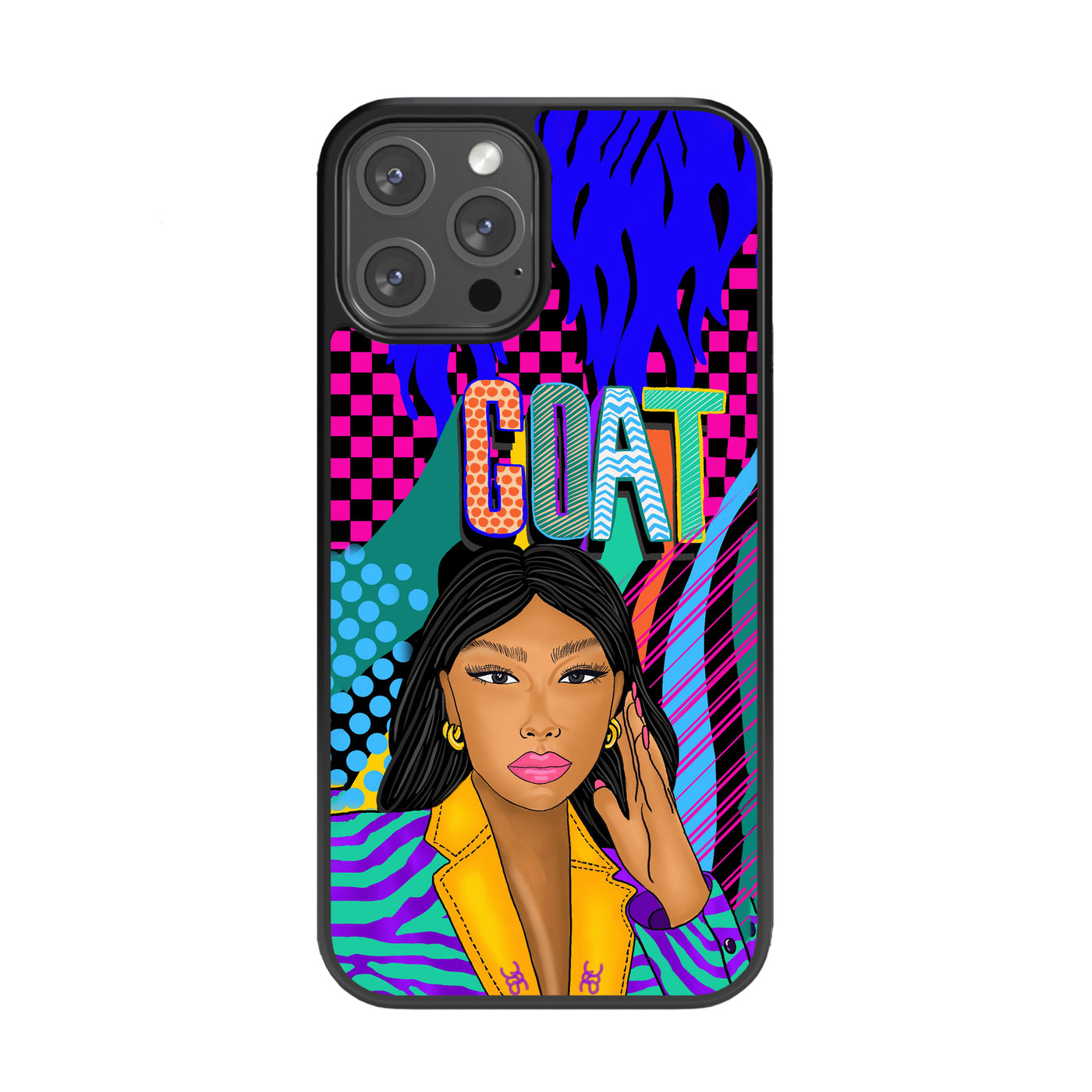 GOAT Vibe Tribe Glass Phone Case