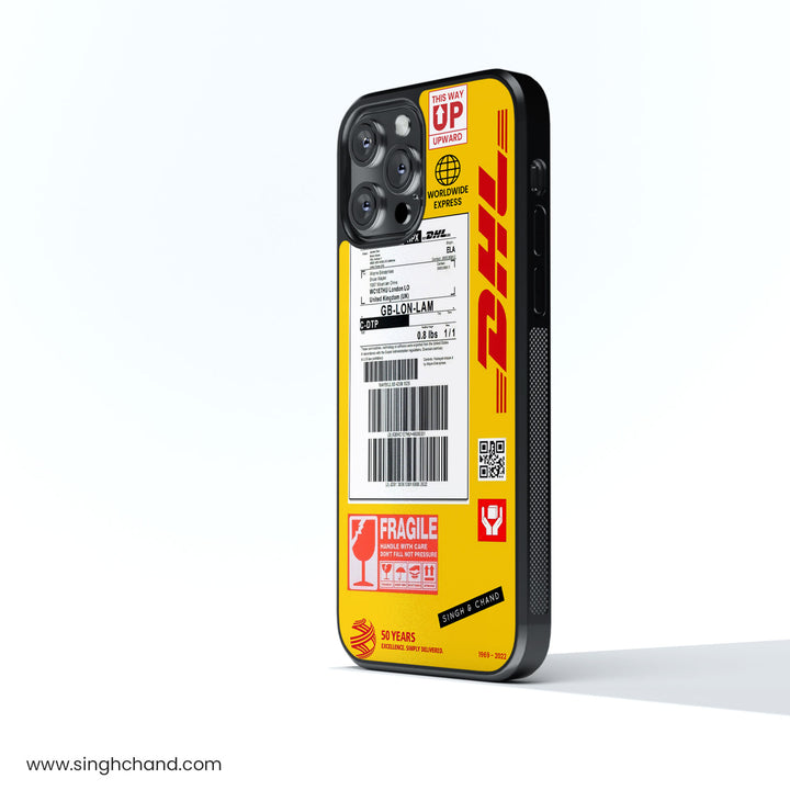 Fragile Please Glass Phone Case