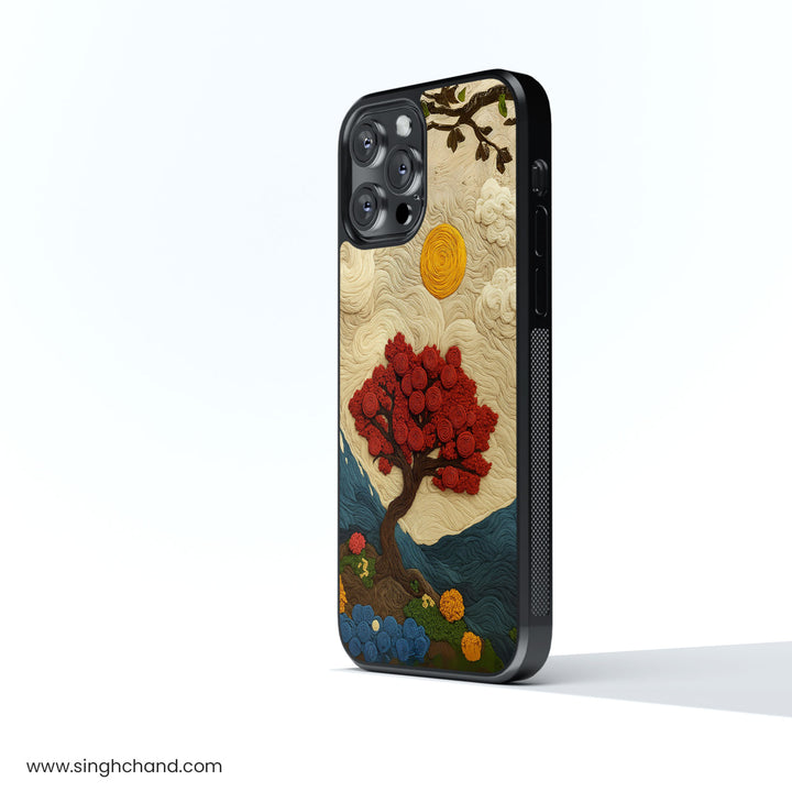 Threadscape Bloom Glass Phone Case
