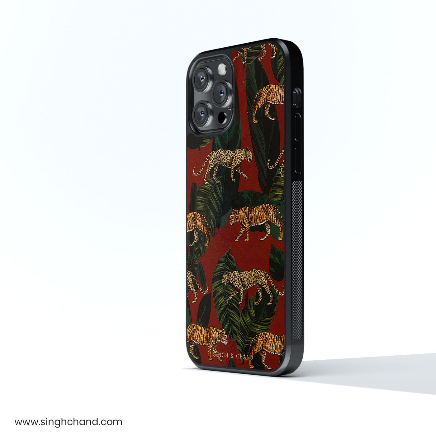 Tropical Trail Glass Phone Case