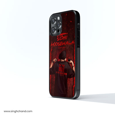 SIDHU MOOSEWALA SPECIAL TRIBUTE Glass Phone Case