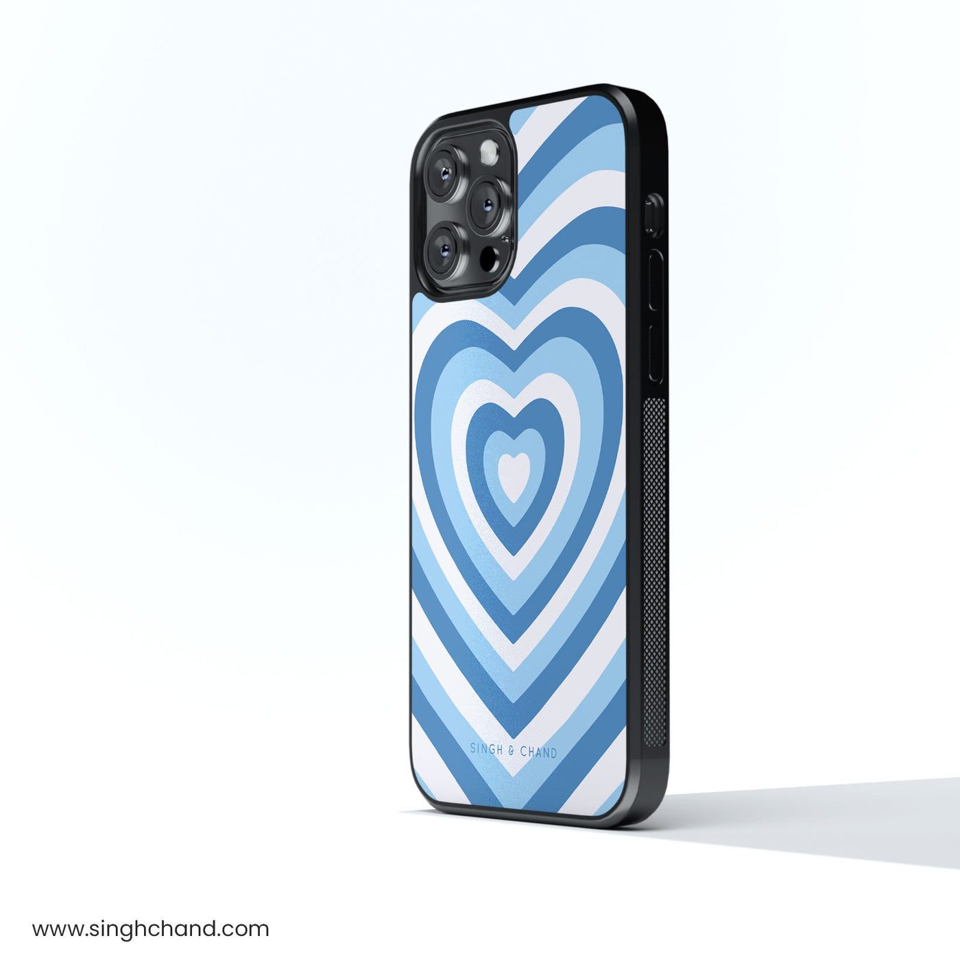 Skyway Blue Glass Phone Case