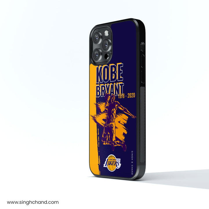 Kobe Bryant Lakers Glass Phone Case