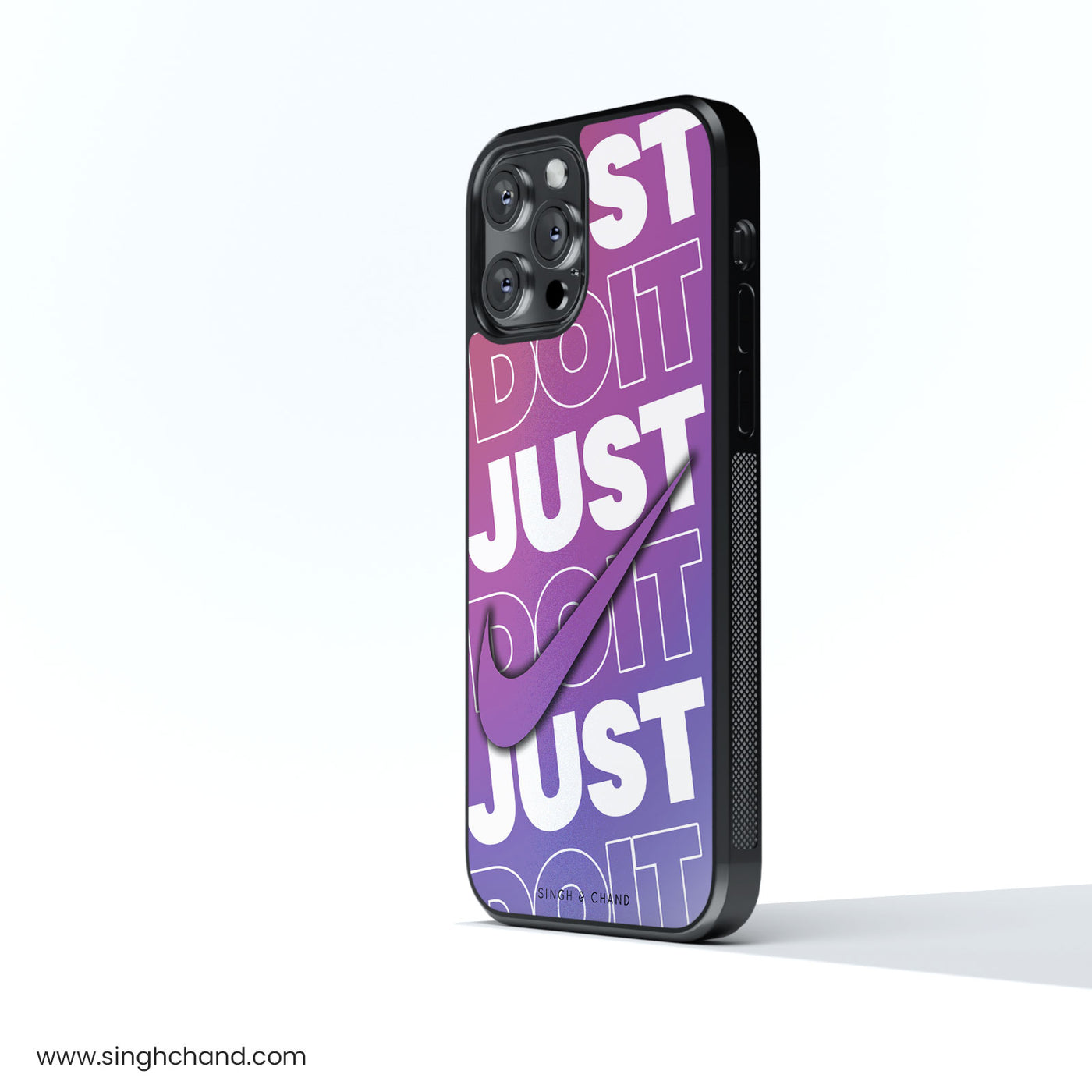 JUST DO IT Glass Phone Case