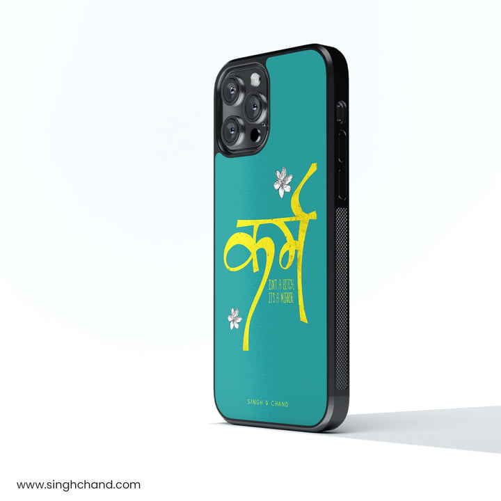 Karma Glass Phone Case