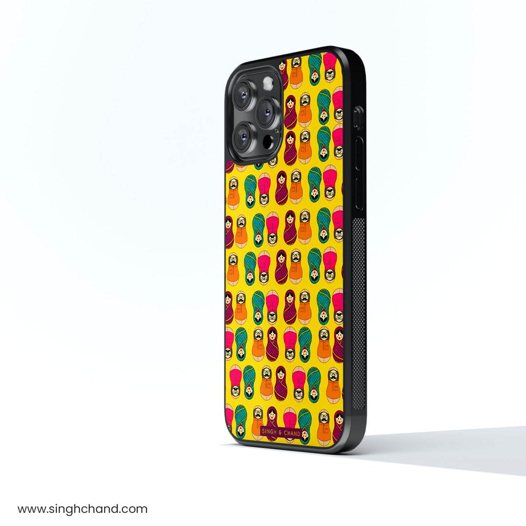 Katputli Glass Phone Case
