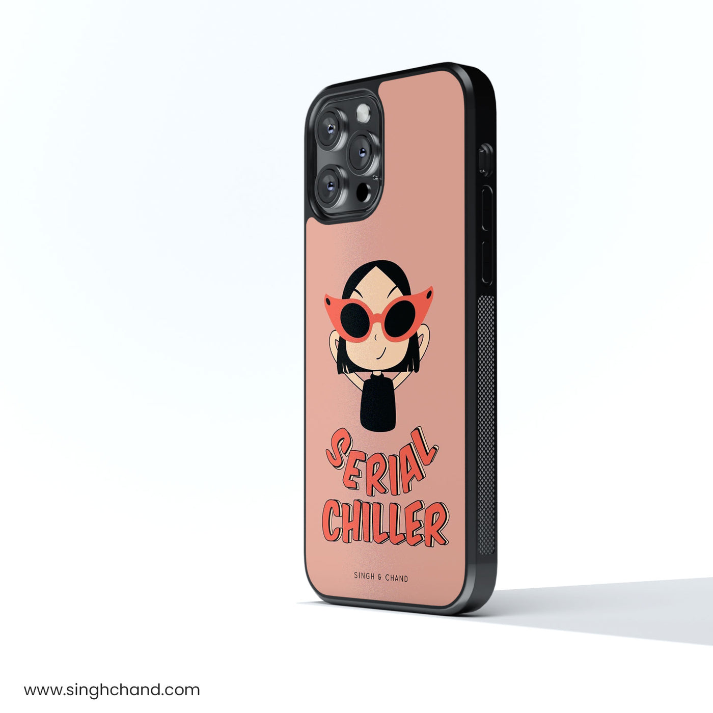 Serial Chiller Glass Phone Case
