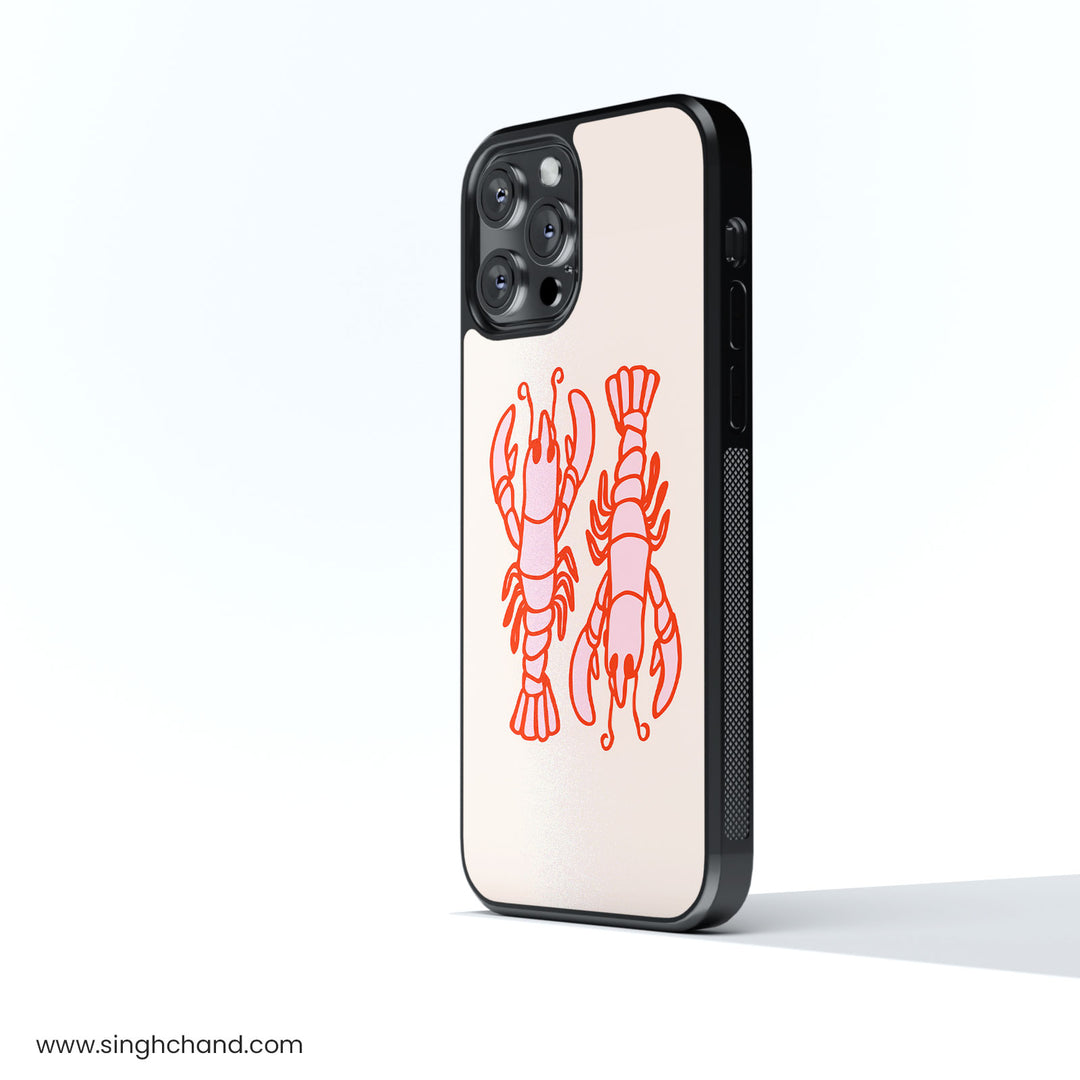 Lobster Logic Glass Phone Case