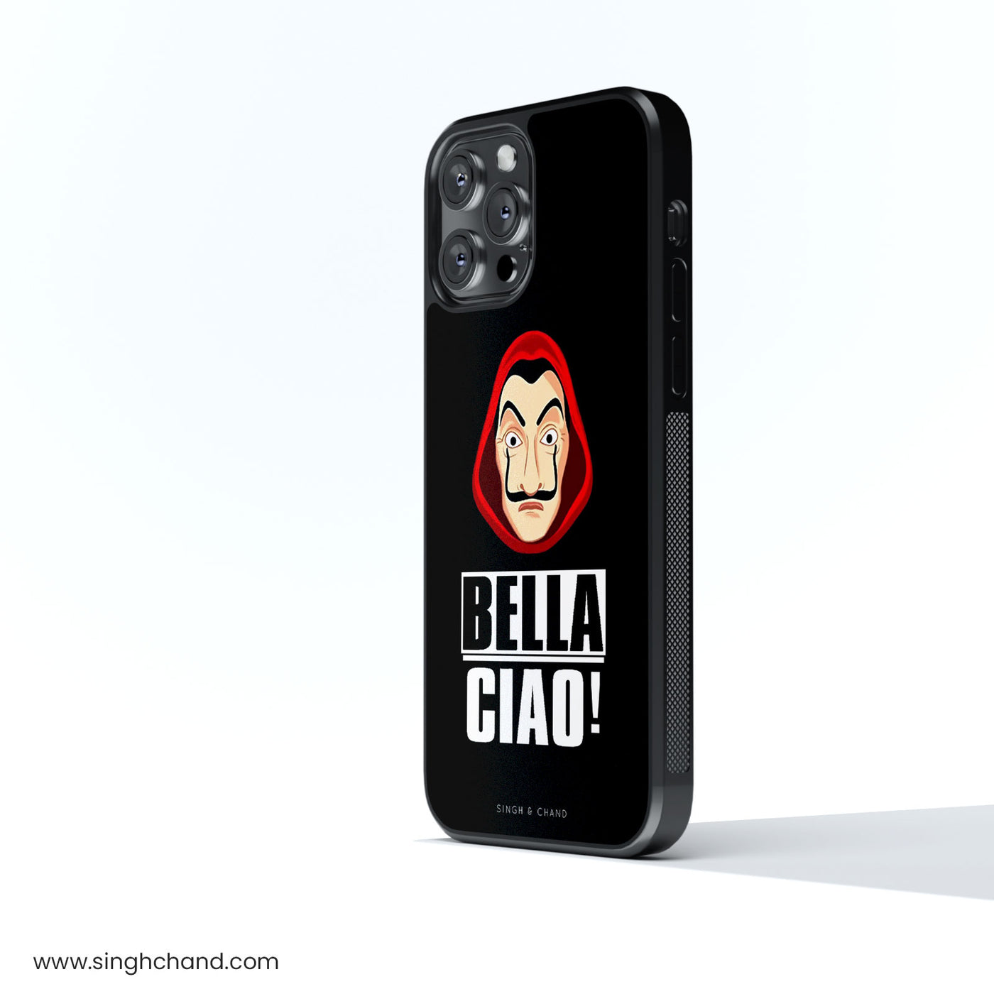 MONEY HEIST-Bella ciao Glass Phone Case