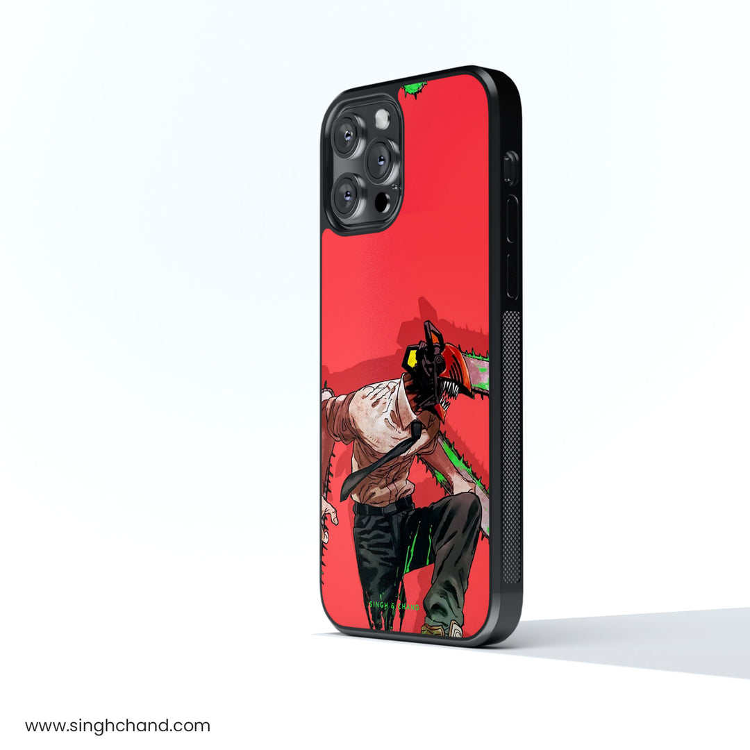 Chainsaw Man 2.0 Anime Glass Phone Case