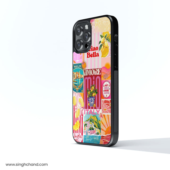 Ciao Chaos Glass Phone Case