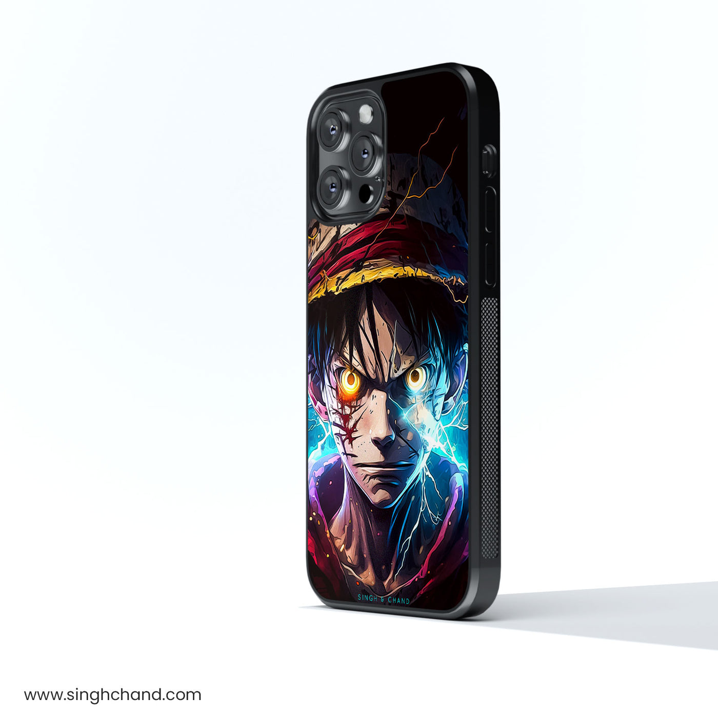 Luffy Glass Phone Case