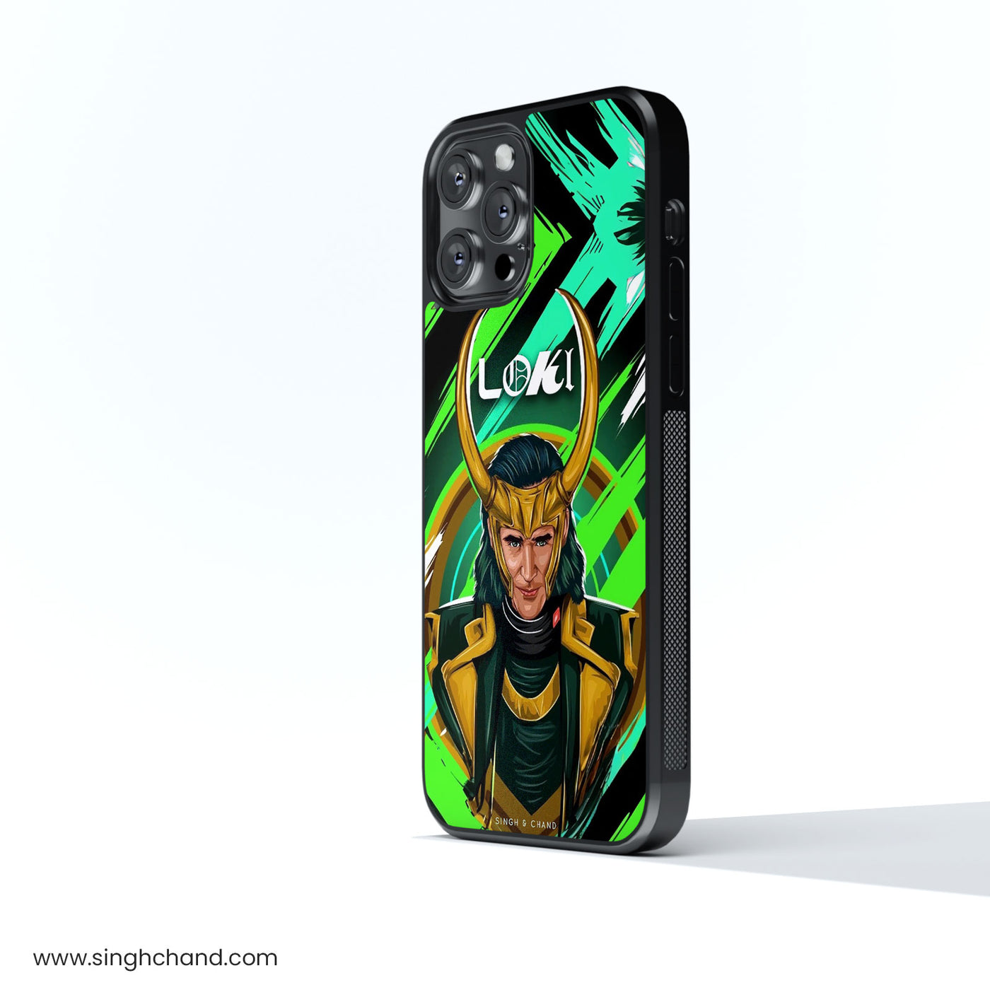 Loki Glass Phone Case