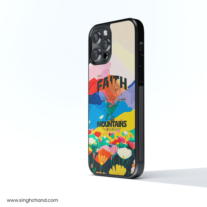 Move Mountains Glass Phone Case