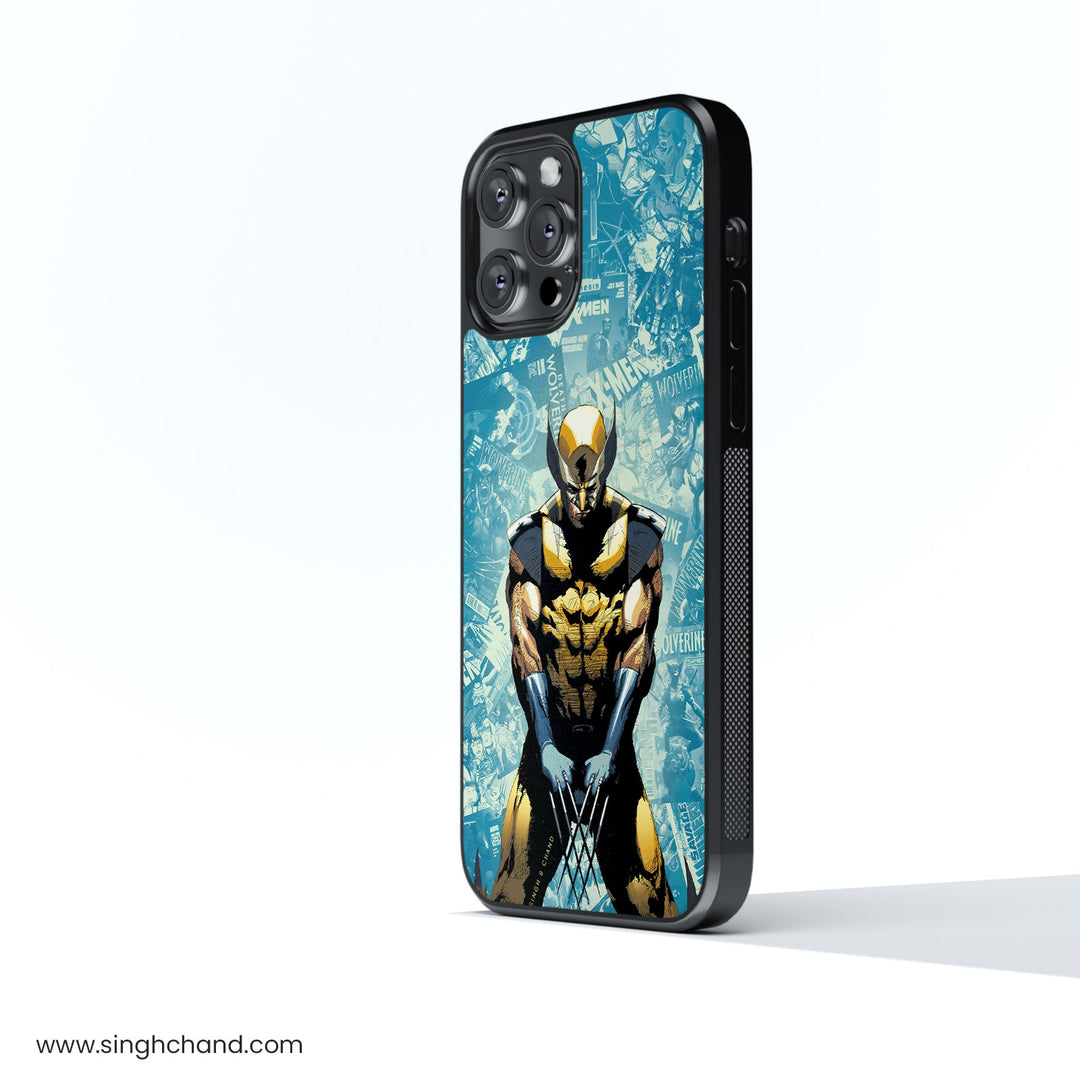 Wolverine Glass Phone Case