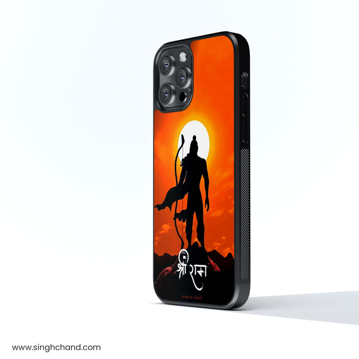 Jay Shree Ram Glass Phone Case
