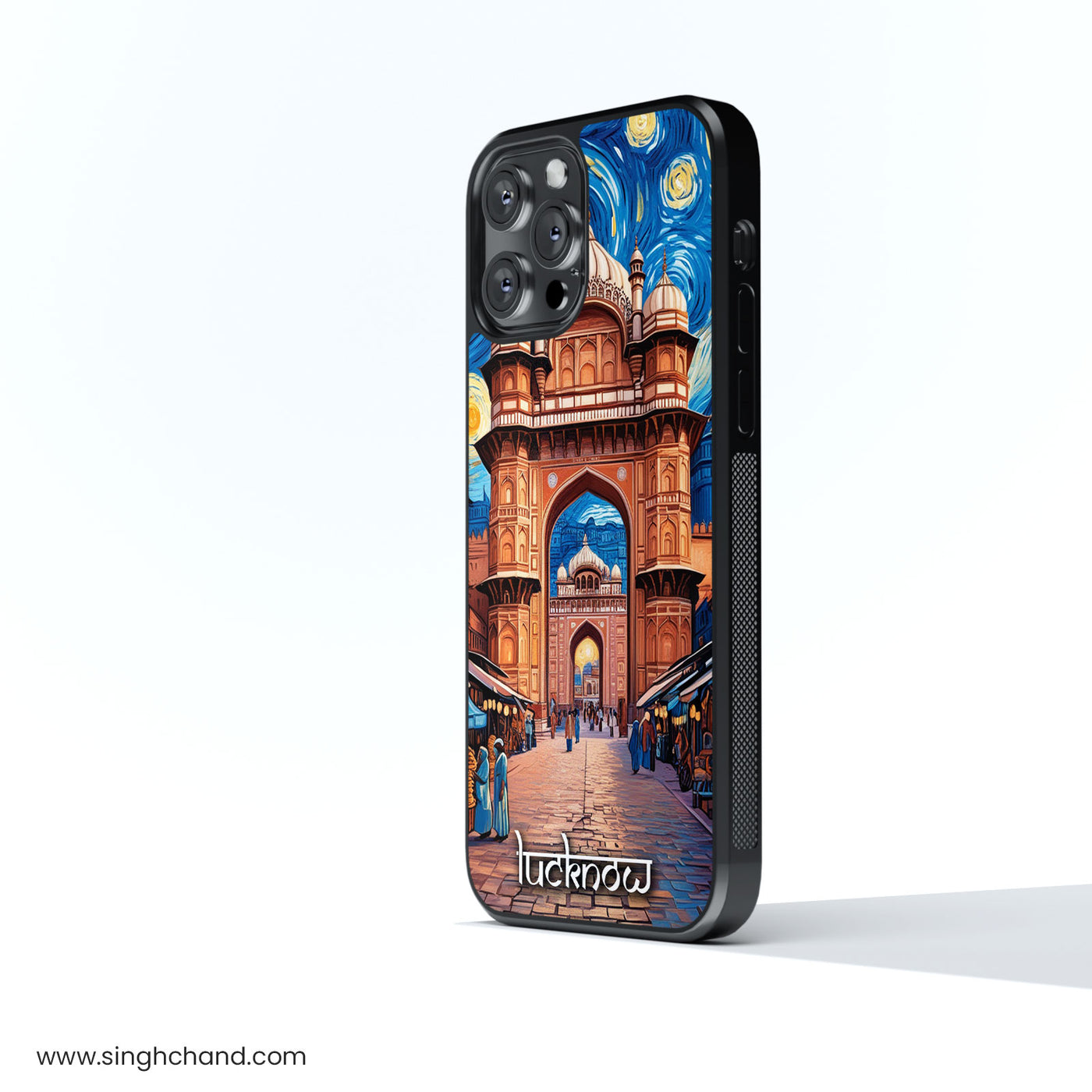 Lucknow Nawabi Elegance City Style Glass Phone Case