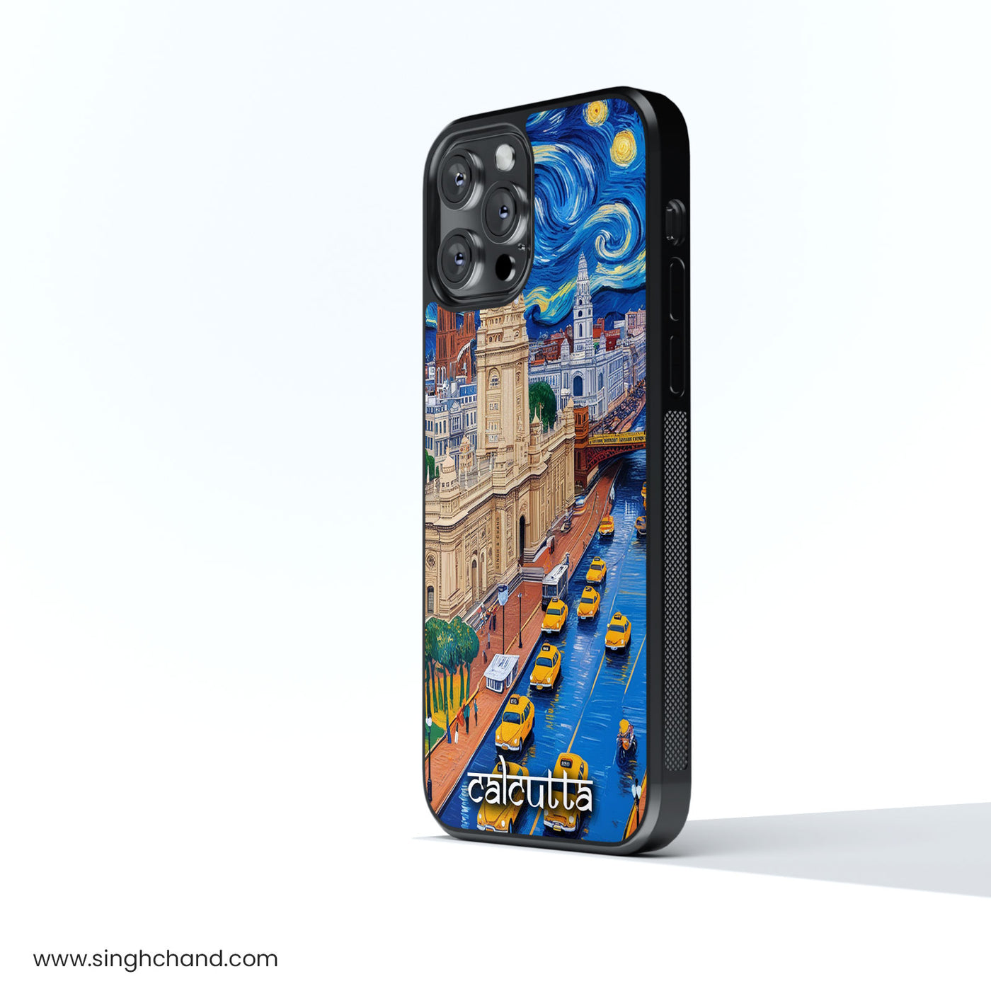 Calcutta Heritage Charm City Style Glass Phone Case